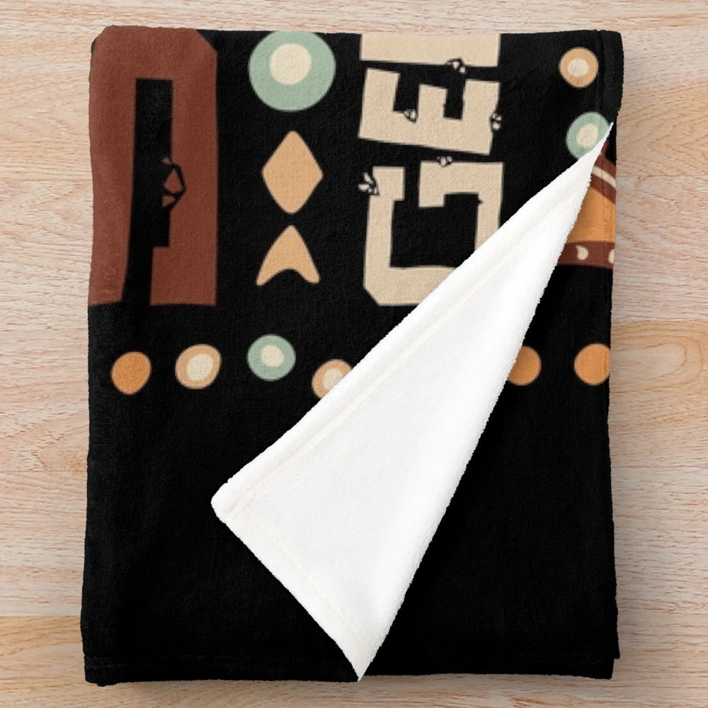 Plush blanket in commemorative National Sorry Day design
