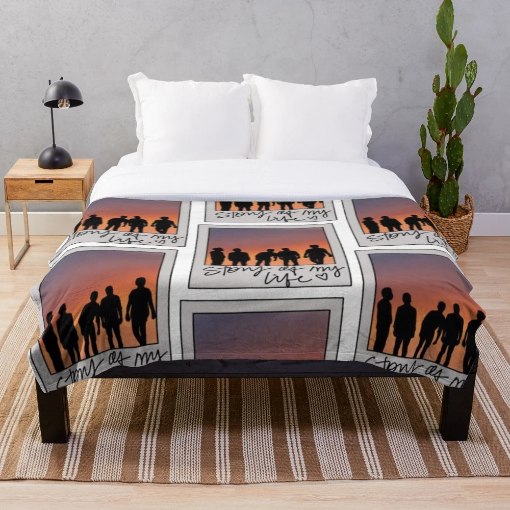 One Direction "Story of My Life" Plush Blanket