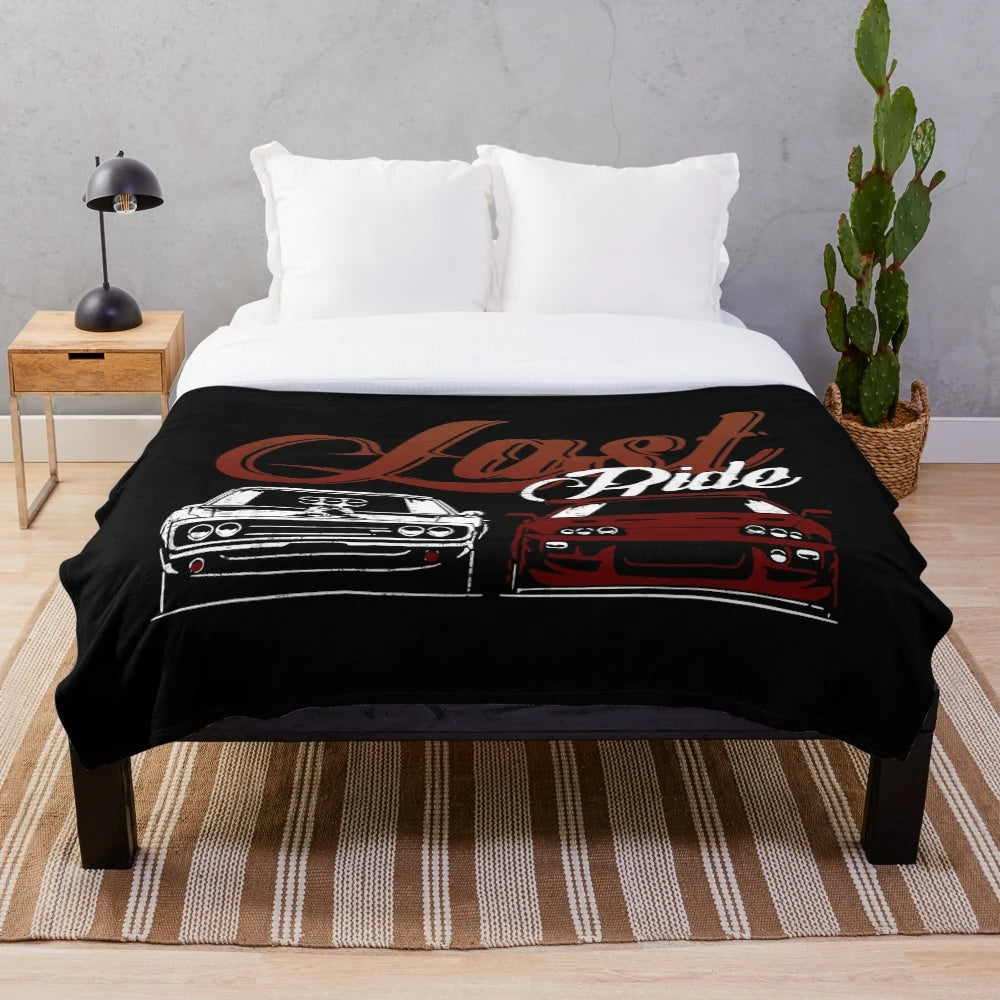 Paul Walker "Last Ride" Furious 7 Commemorative Plush Blanket