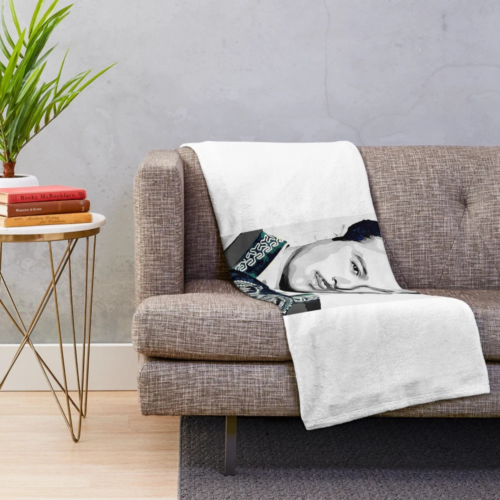 Plush blanket featuring the iconic Mexican actor Pedro Infante