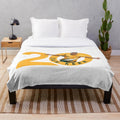 Soft, plush blanket featuring Australian soccer star Sam Kerr