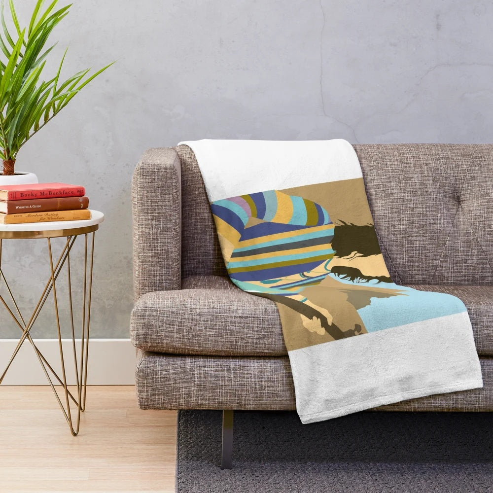 Sam Kiszka of Greta Van Fleet Plush Blanket