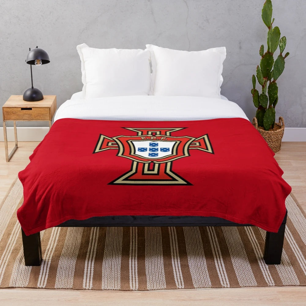 Portugal National Football Team Plush Blanket for UEFA EURO 2020 Fans