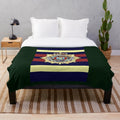 RLC Cap Badge Plush Blanket