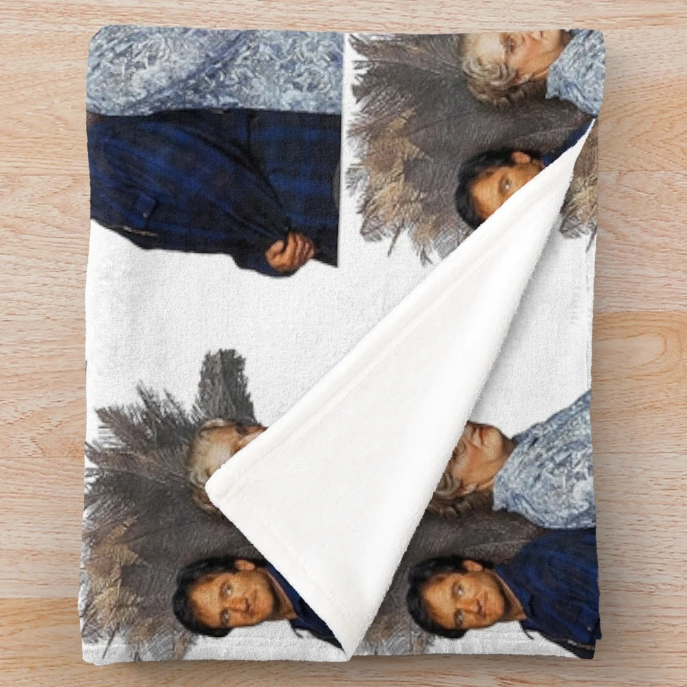 Robin Williams Inspired Plush Blanket