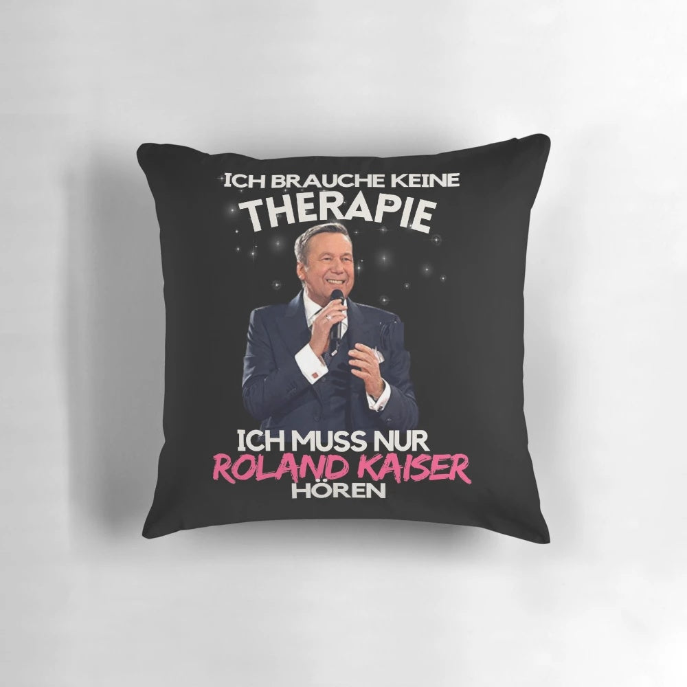 Pillow with image of German schlager singer Roland Kaiser