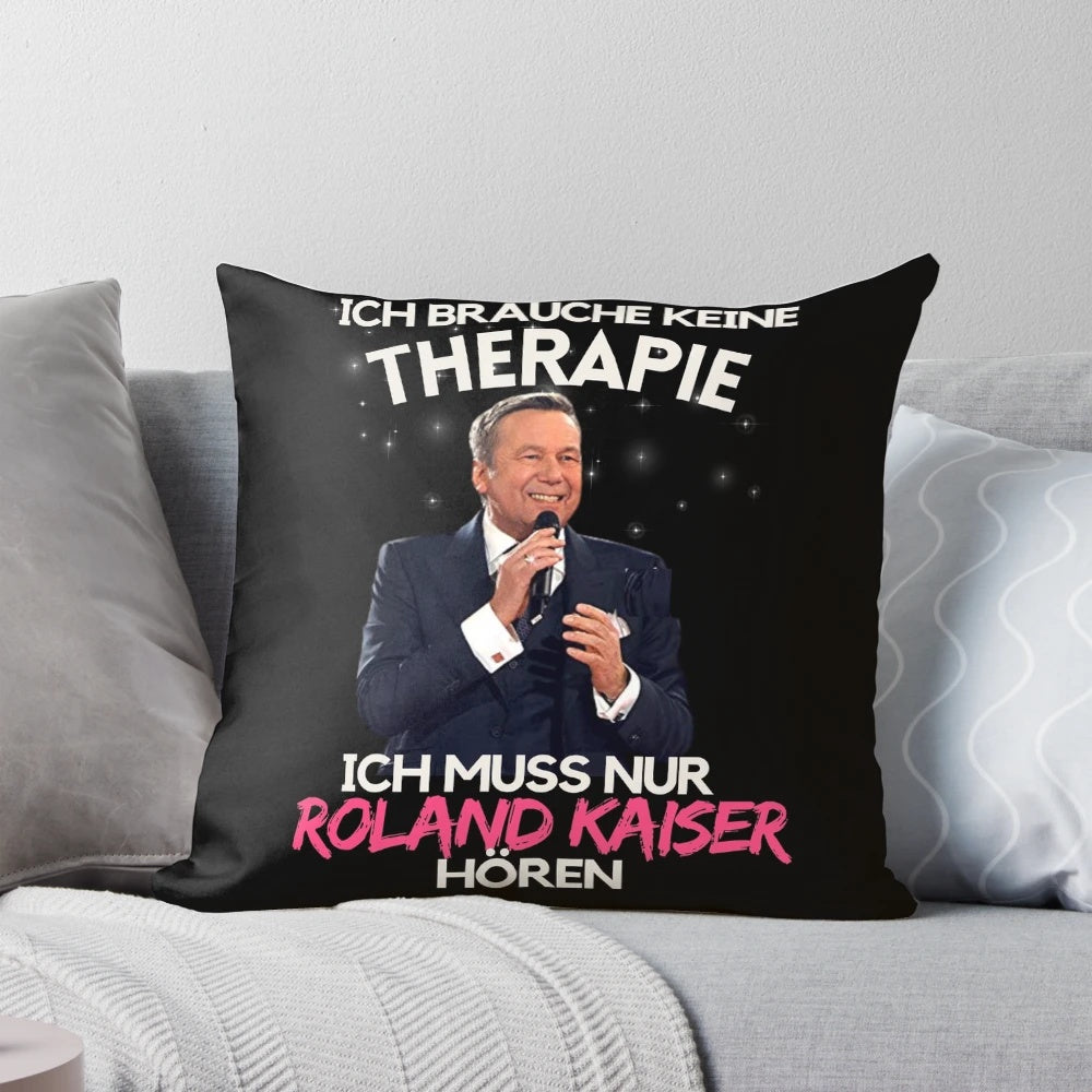 Pillow with image of German schlager singer Roland Kaiser