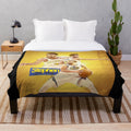 Stephen Curry 30th Anniversary Commemorative Plush Blanket