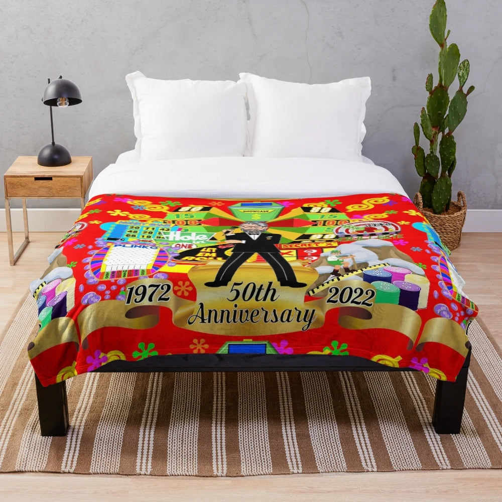 The Price Is Right Themed Plush Blanket
