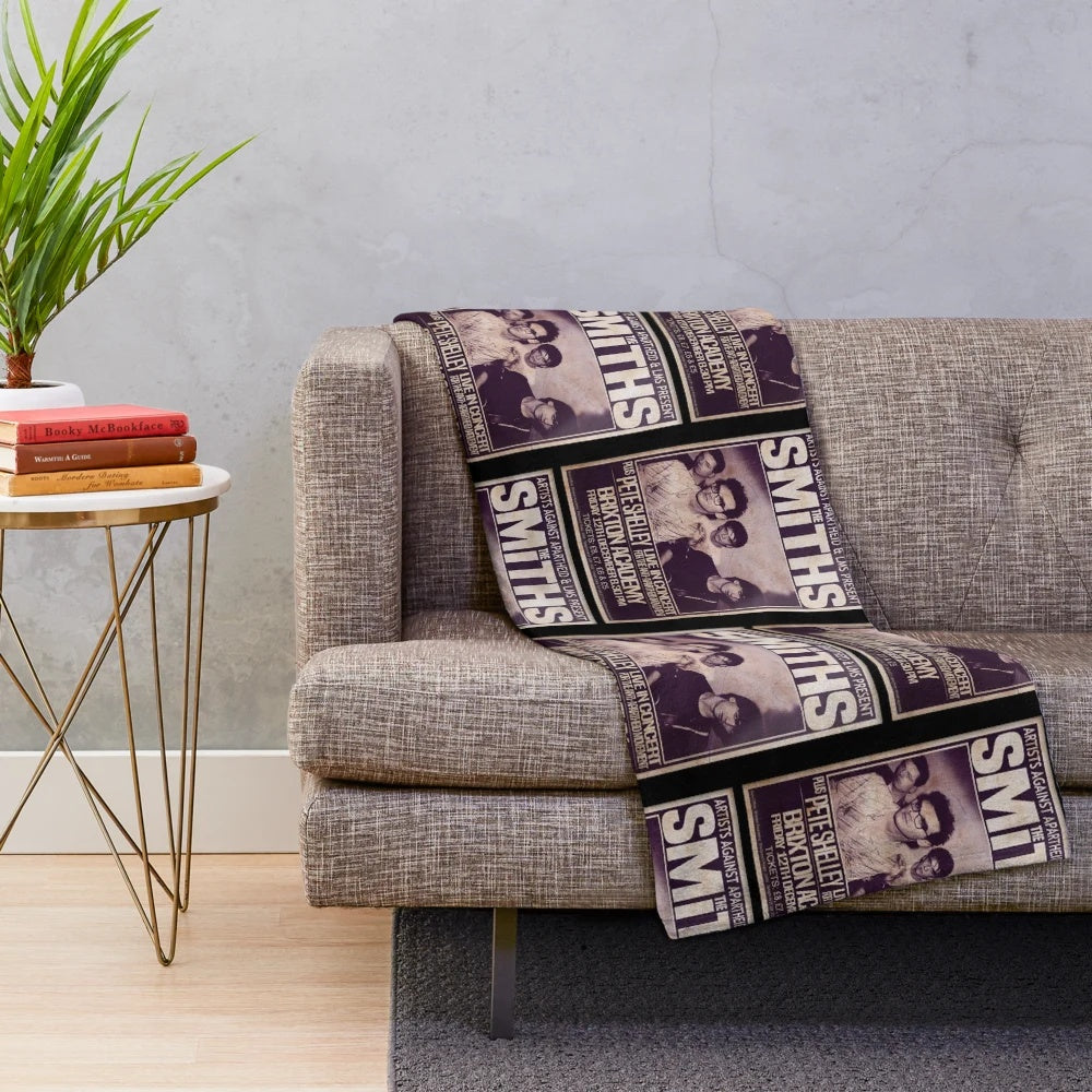 The Smiths 1986 The Final Concert Plush Blanket