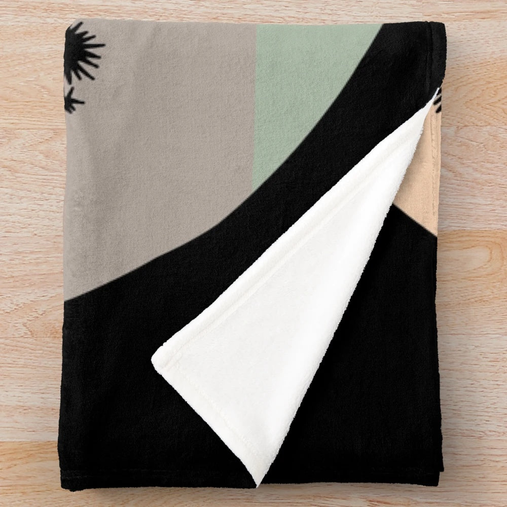 U2 The Joshua Tree Plush Blanket featuring the iconic desert landscape