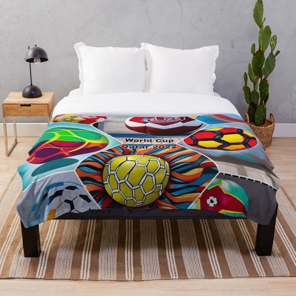 World Cup Qatar 2022 Plush Blanket