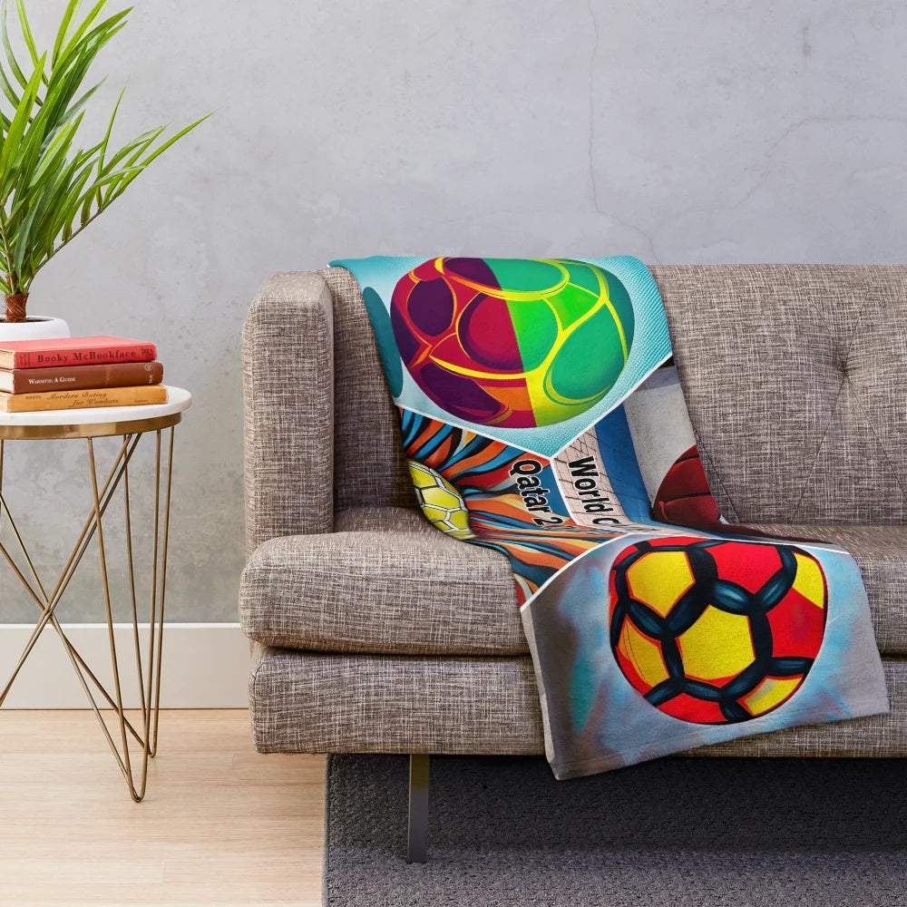 World Cup Qatar 2022 Plush Blanket