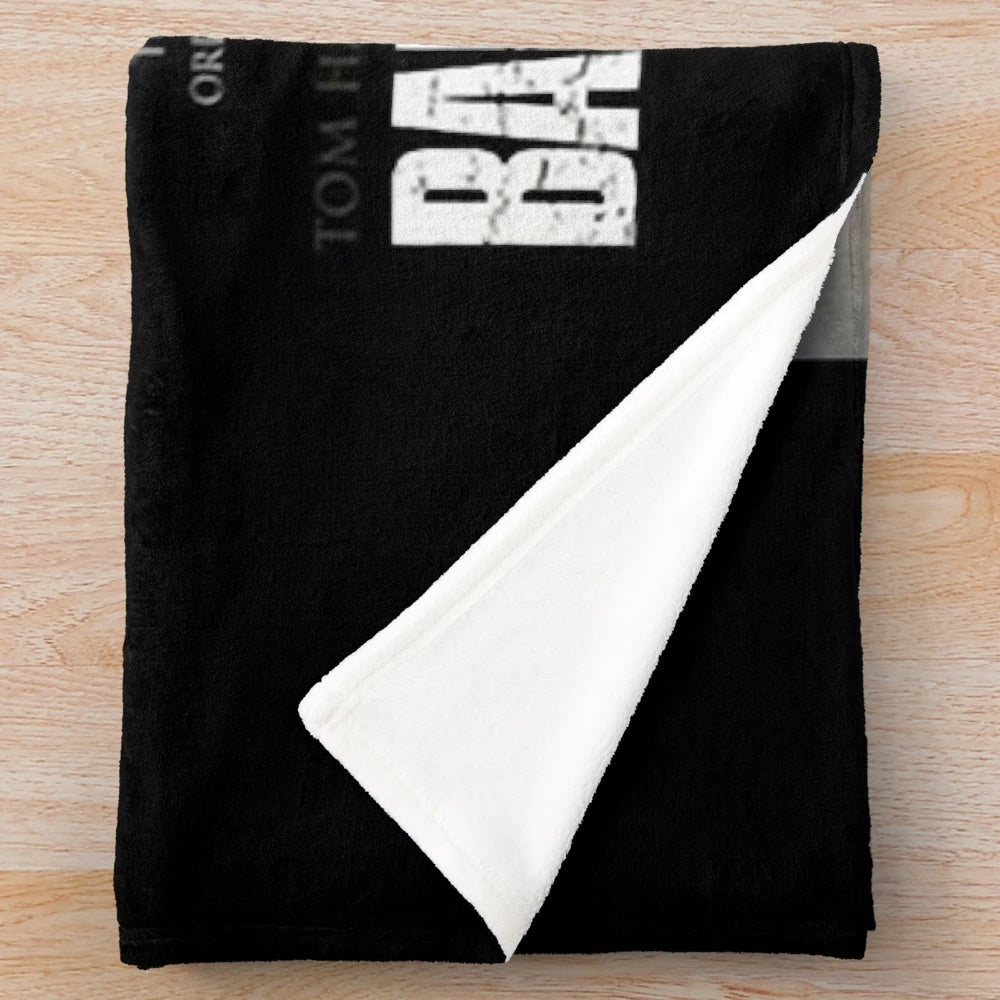 WWII Soldiers Plush Blanket Inspired by Band of Brothers