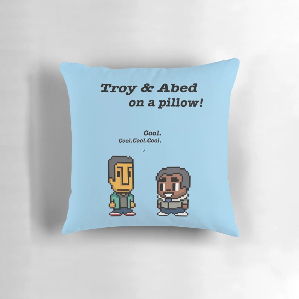 Community Troy and Abed TV Show Pillow