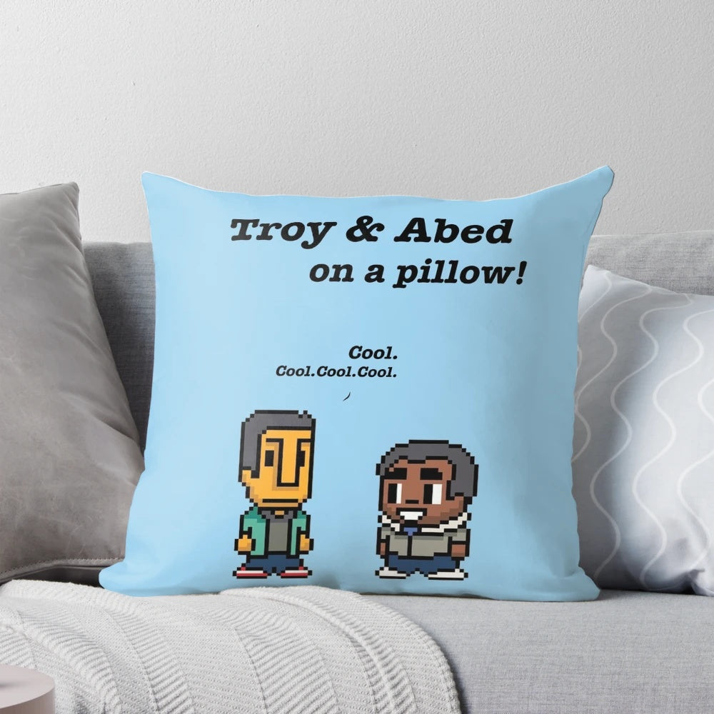 Community Troy and Abed TV Show Pillow