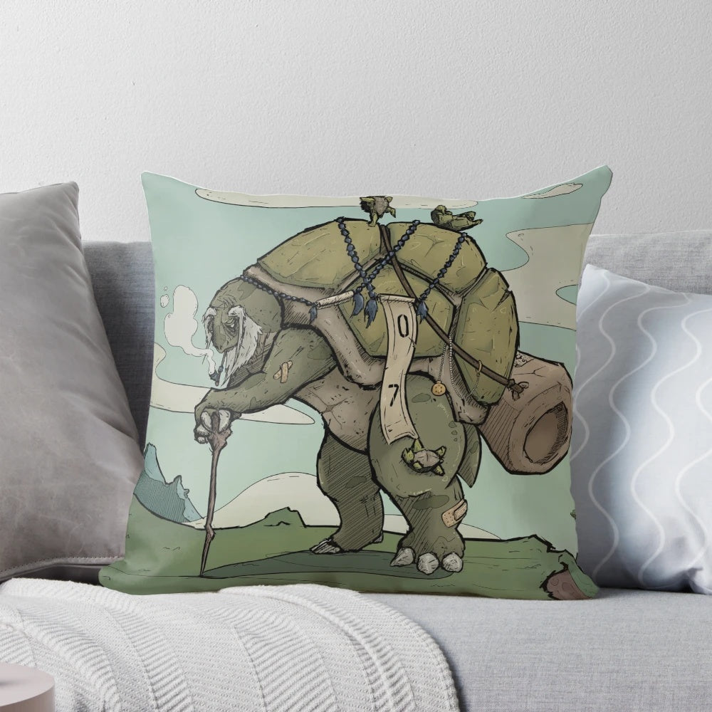 A gray backpacker pillow designed for comfort and portability during outdoor adventures.