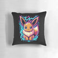 A small, soft, and comfortable plush pillow featuring various Pokemon characters, perfect for napping and snuggling.