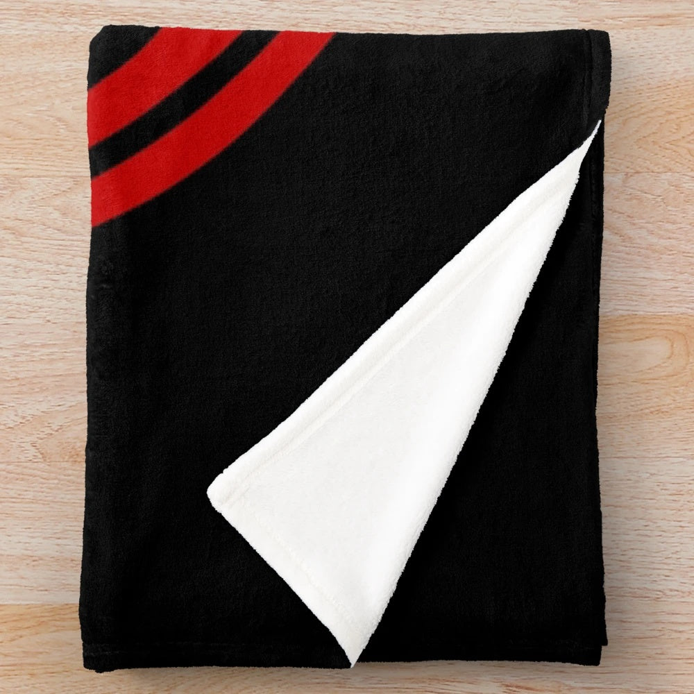 Conan the Barbarian inspired plush blanket featuring the snake cult logo