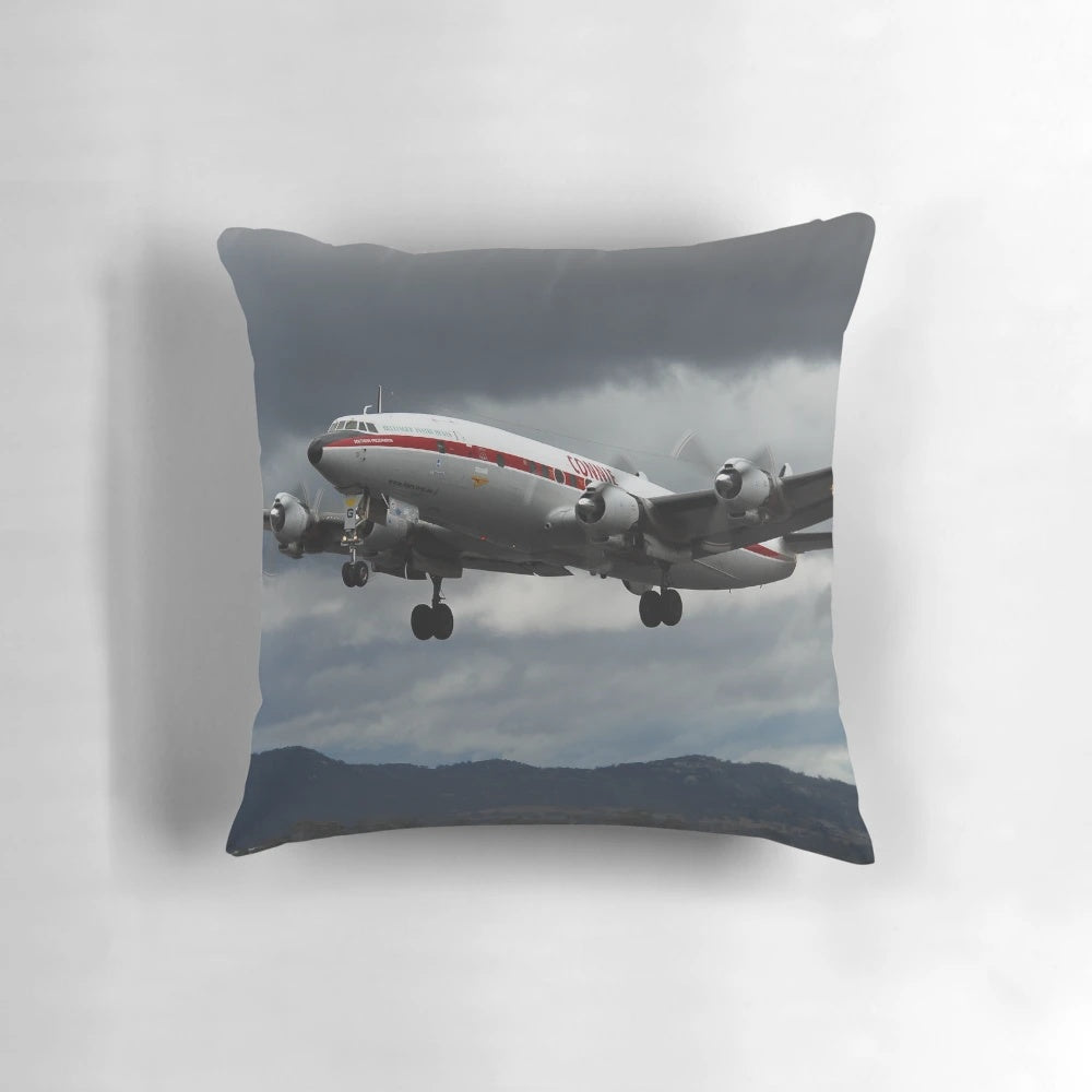 Connie Pillow with Lockheed Constellation Aircraft Design