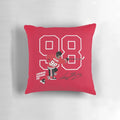 Connor Bedard Chicago Blackhawks #98 Signature Art Pillow
