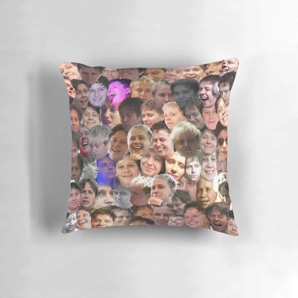 Conor Mason Inspired Pillow - Featuring the Nothing But Thieves Band Logo