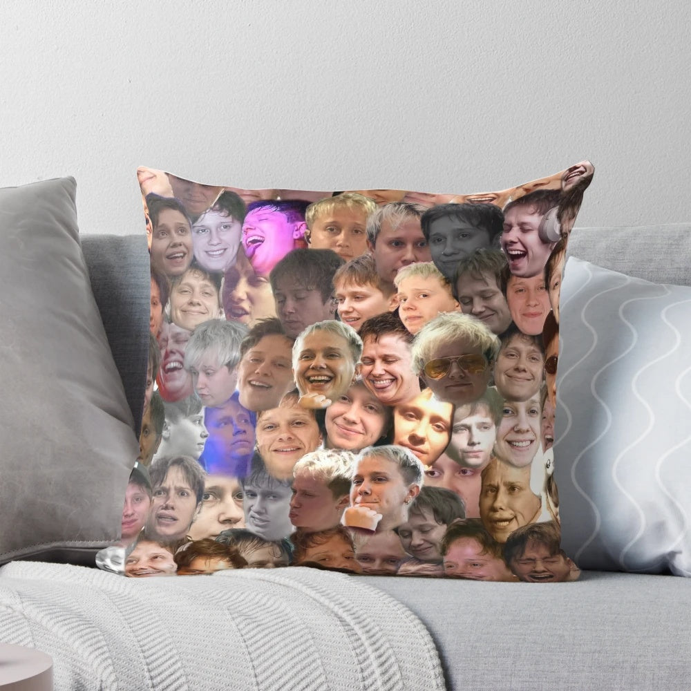 Conor Mason Inspired Pillow - Featuring the Nothing But Thieves Band Logo