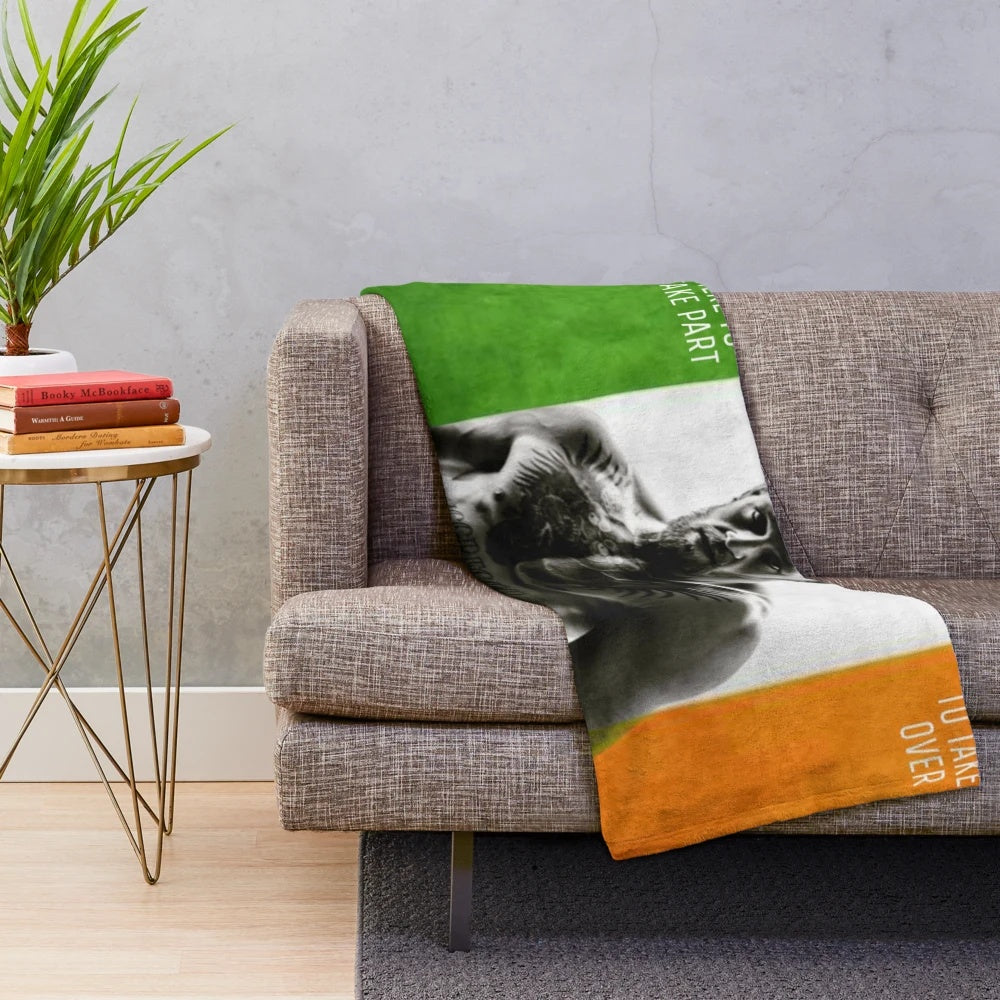 Conor McGregor Inspired Plush Blanket