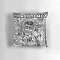 Viagra Boys Consistency of Energy Pillow - Post-Punk Band Merchandise