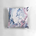 Abstract fluid art pastel sediment pillow with contemporary design for home wall decor