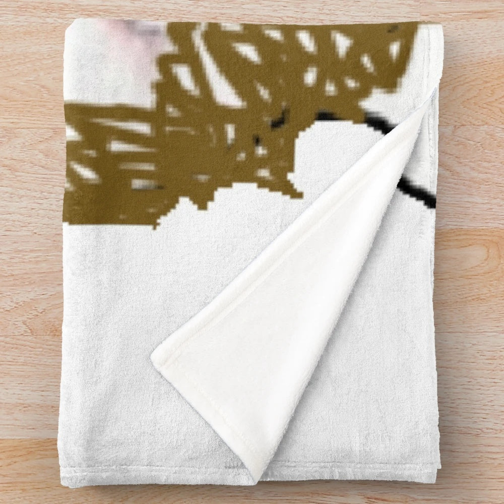 Coomer Meme Plush Blanket featuring a humorous internet meme design