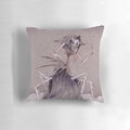 Coraline Other Mother Toned Paper Pillow - Soft, detailed design inspired by the iconic character from the Coraline movie