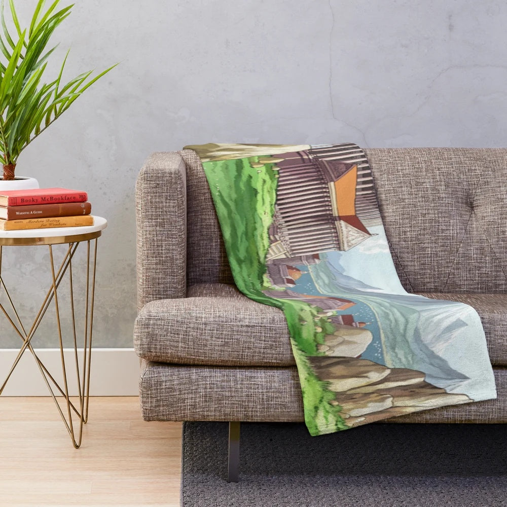 Corginia Inspired Plush Blanket, Soft and Cozy Fan Merchandise
