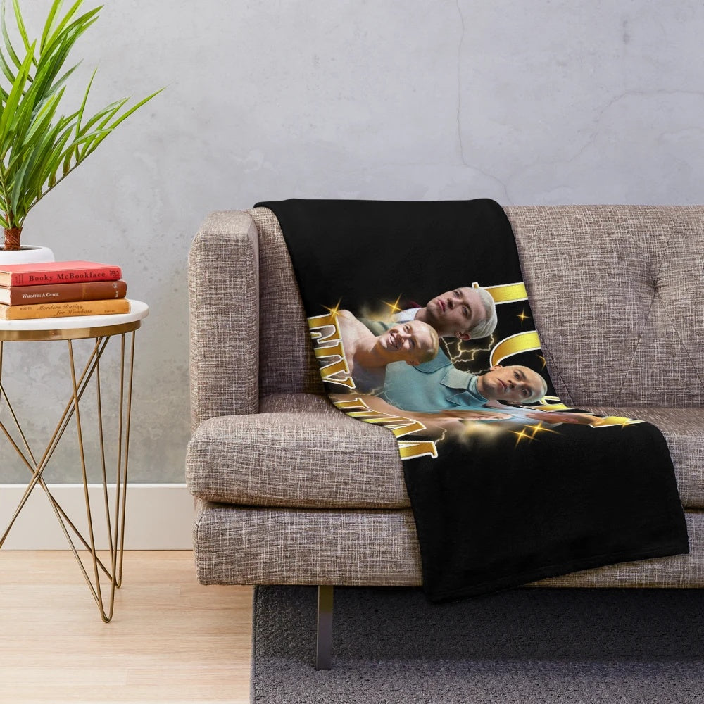 Coriolanus Snow inspired plush blanket from The Hunger Games series