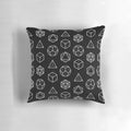 Platonic Solids and Sacred Geometry Cosmic Alignment Pillow