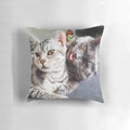Decorative throw pillow with a space-inspired celestial design