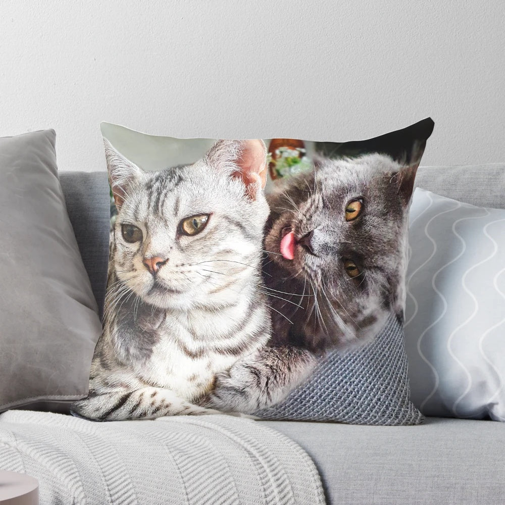 Decorative throw pillow with a space-inspired celestial design
