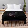 Cosmic Dragon Plush Blanket featuring a legendary mythical dragon