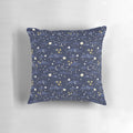 Cozy galaxy-themed pillow with a cosmic, starry design for astronomy lovers