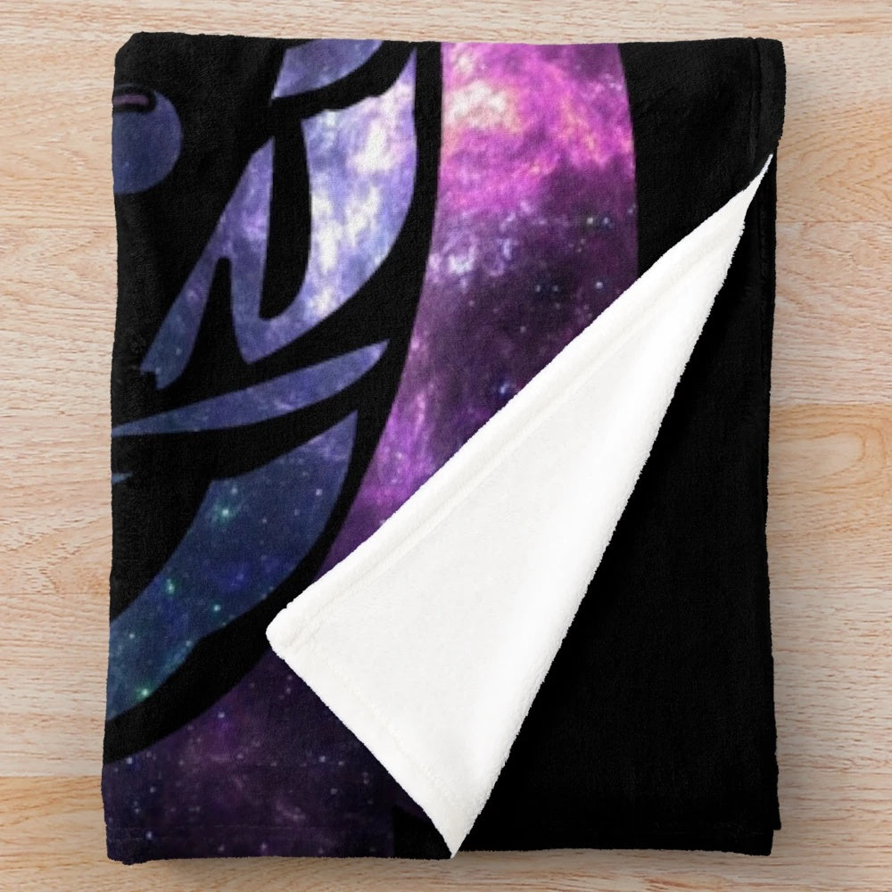 Cosmic Mizutsune Plush Blanket inspired by the Monster Hunter World video game