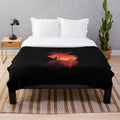 Plush blanket inspired by the Cosmo Canyon from Final Fantasy VII