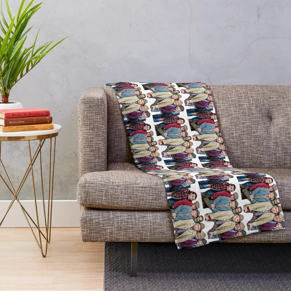 Still Game Clansman Plush Blanket - Soft and Cosy Throw Celebrating the Iconic Glasgow Comedy Series