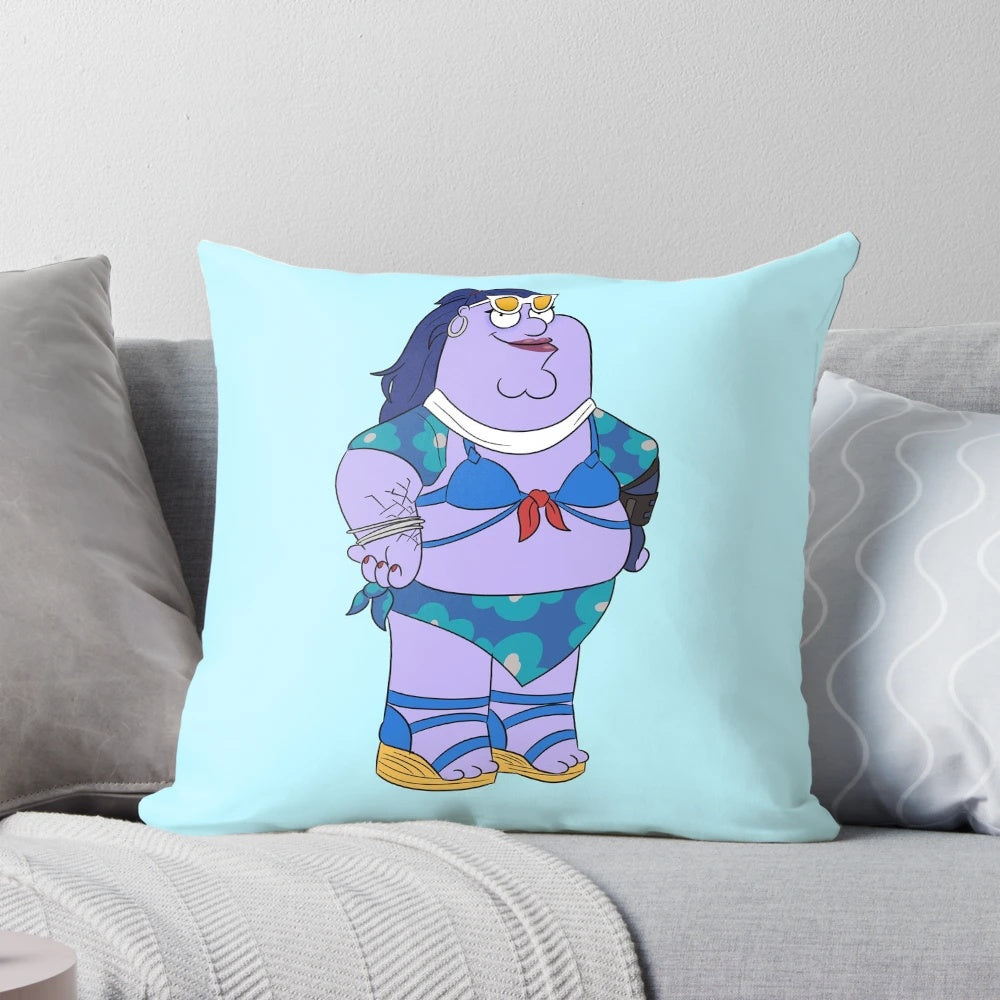Cote D'Peter Inspired Pillow - Overwatch Widow Themed Pillow