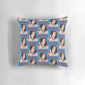 Countess Luann DeLesseps' RHONY-inspired Christmas pillow with holiday-themed design