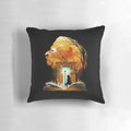 Courage Dear Heart Pillow with Aslan the Lion from The Chronicles of Narnia