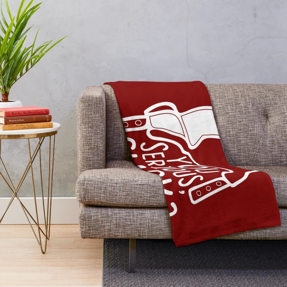 Cousin Eddie Plush Blanket - Hilarious RV-Inspired Holiday Gift