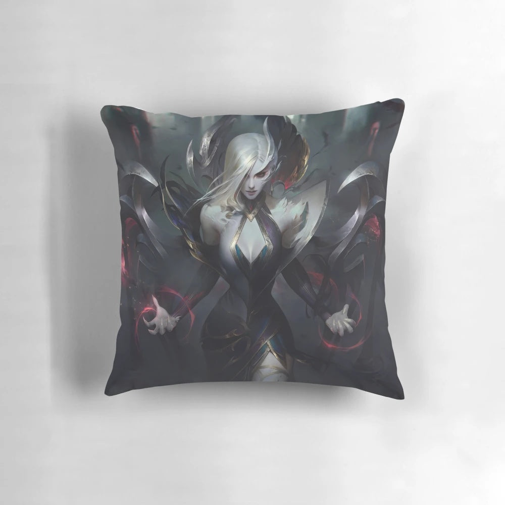 Coven Morgana League of Legends Pillow - Soft and Comfortable Gaming-Inspired Home Decor