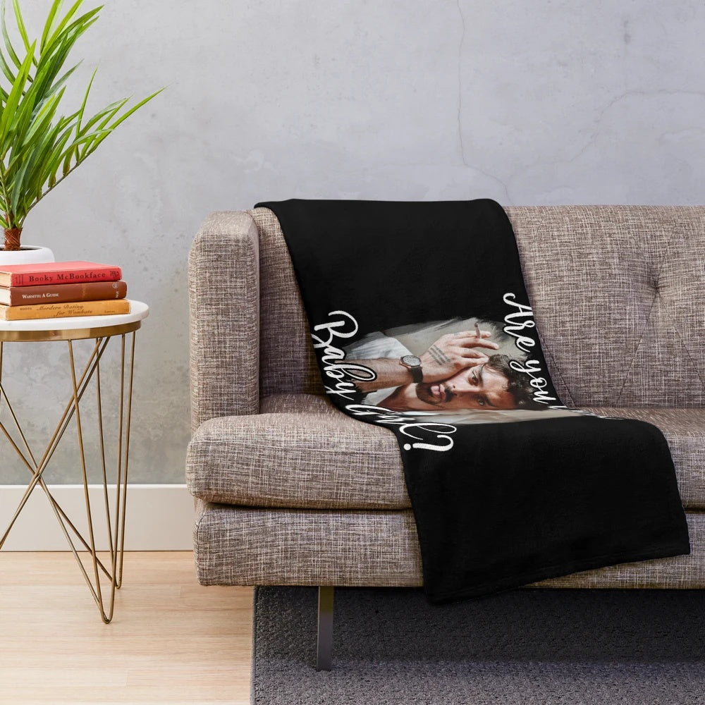 365 Dni inspired plush blanket with a cozy and soft design