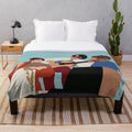 Soft and plush blanket featuring the Monkees band members