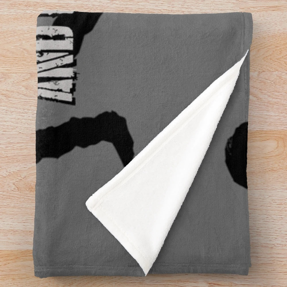 Plush blanket featuring 7 Days to Die and coffee design for gamers